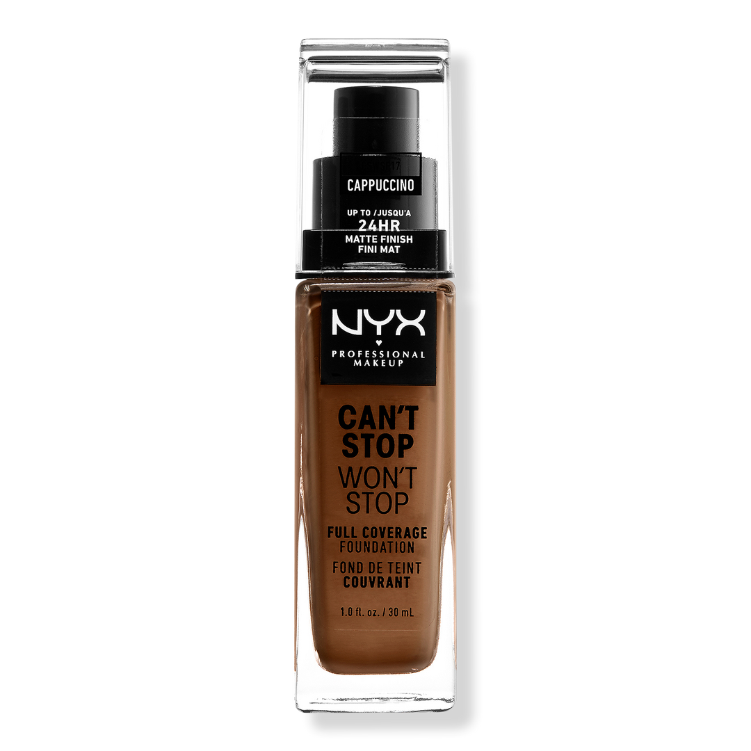 NYX Professional Makeup Can't Stop Won't Stop 24HR Full Coverage Matte Foundation #1
