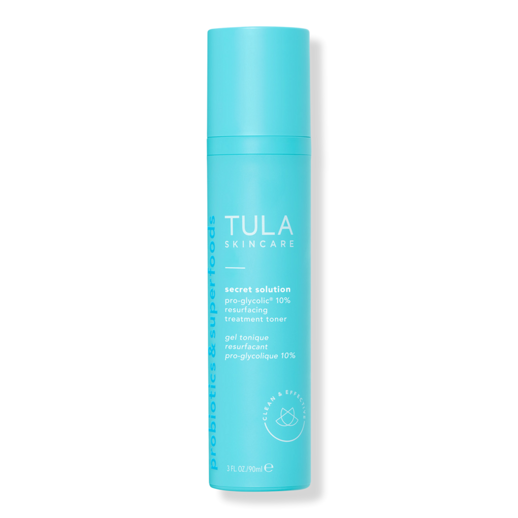 TULA SKINCARE Secret Solution Pro-Glycolic 10% Resurfacing Toner - Travel  Size - 0.5 fl oz - Ulta Beauty