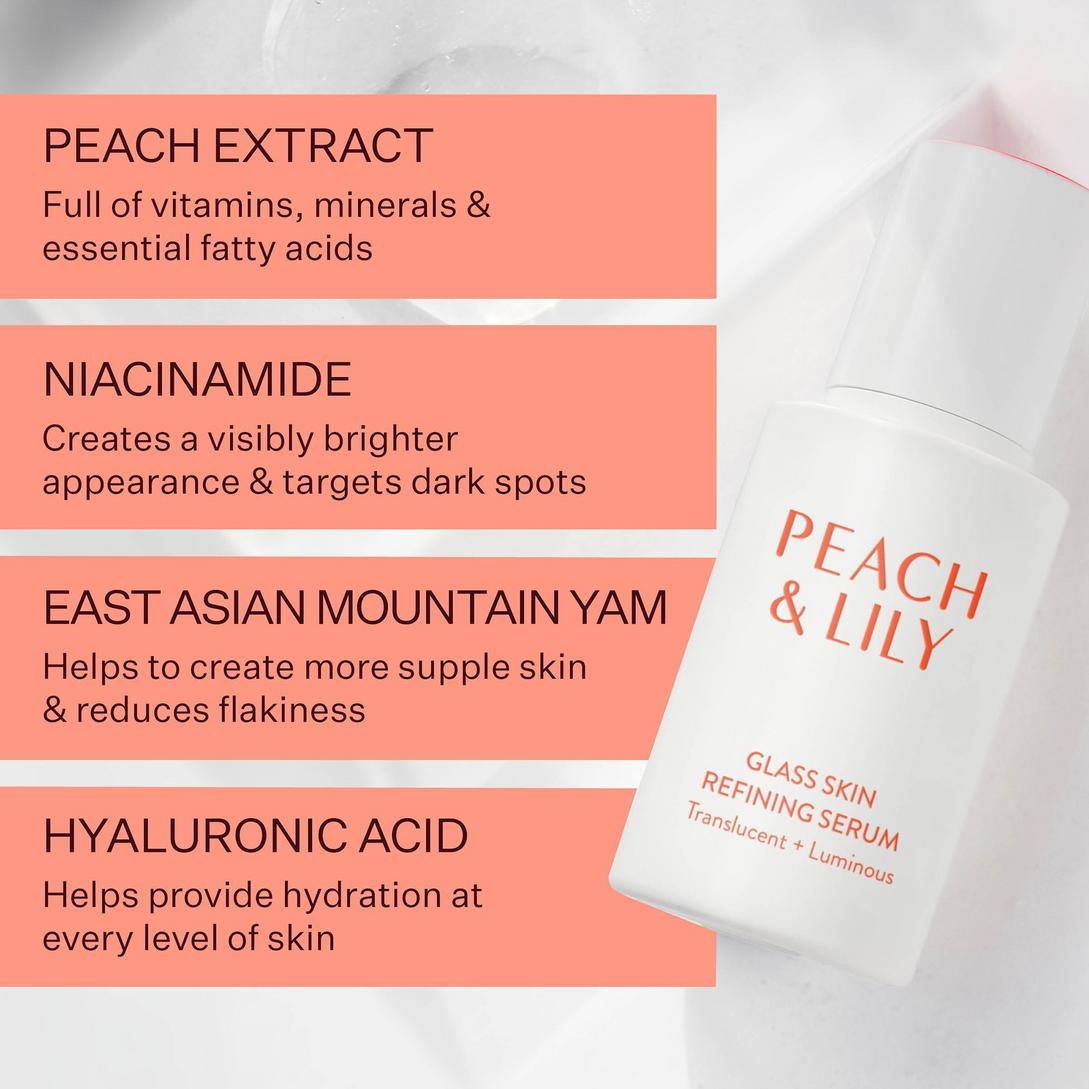 1.35 oz Glass Skin Refining Serum - PEACH & LILY | Ulta Beauty