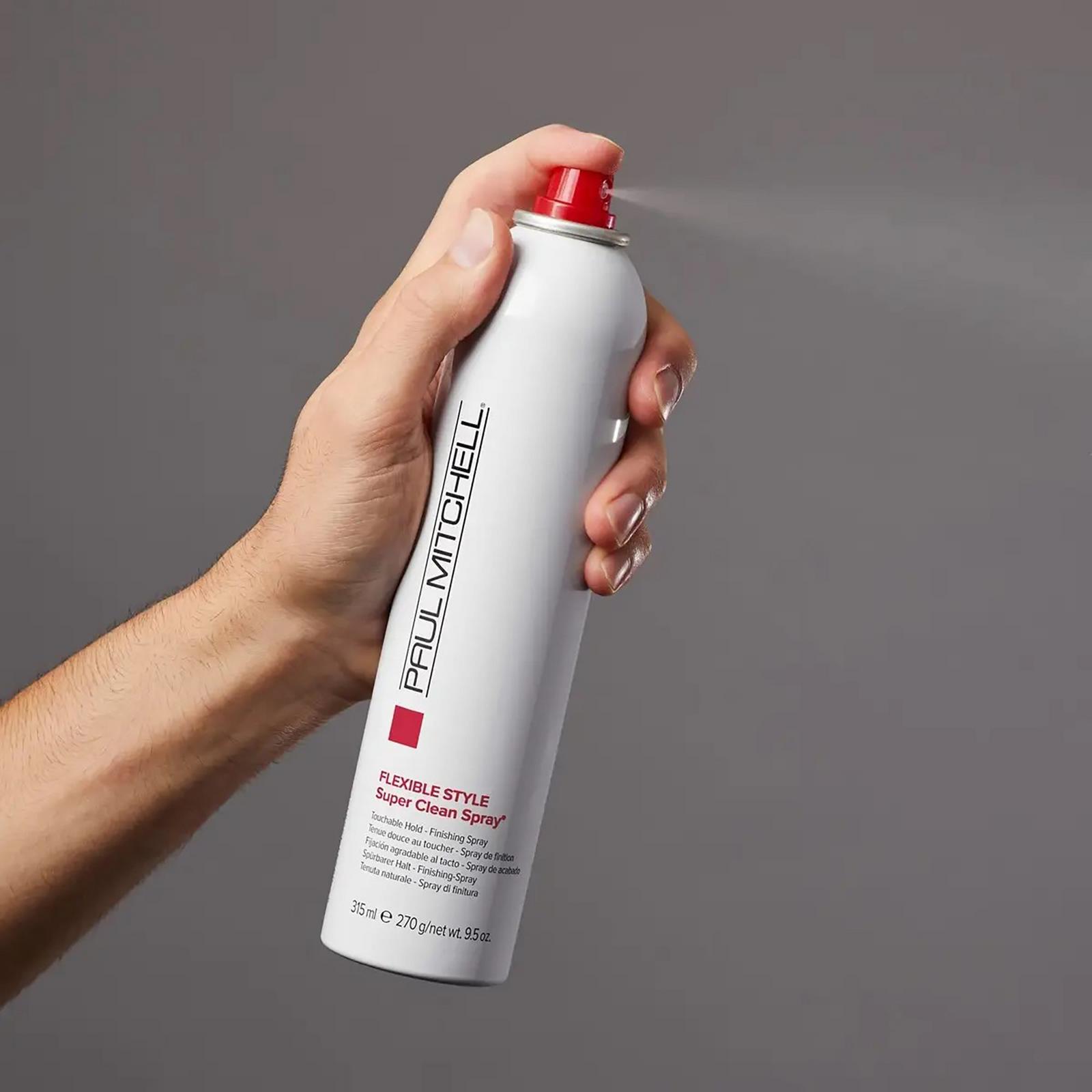 Flexible Style Super Clean Spray Finishing Spray