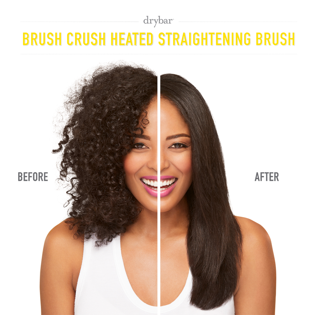 Drybar brush crush heated straightening clearance brush