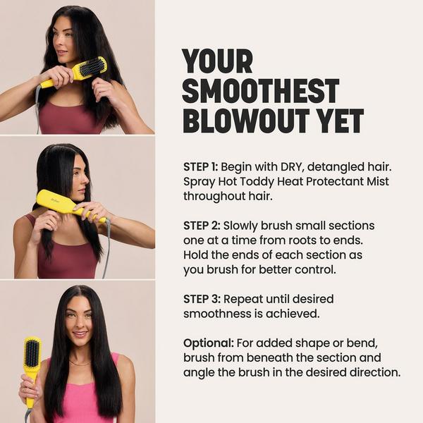 Drybar The Brush Crush Heated Straightening Brush #5