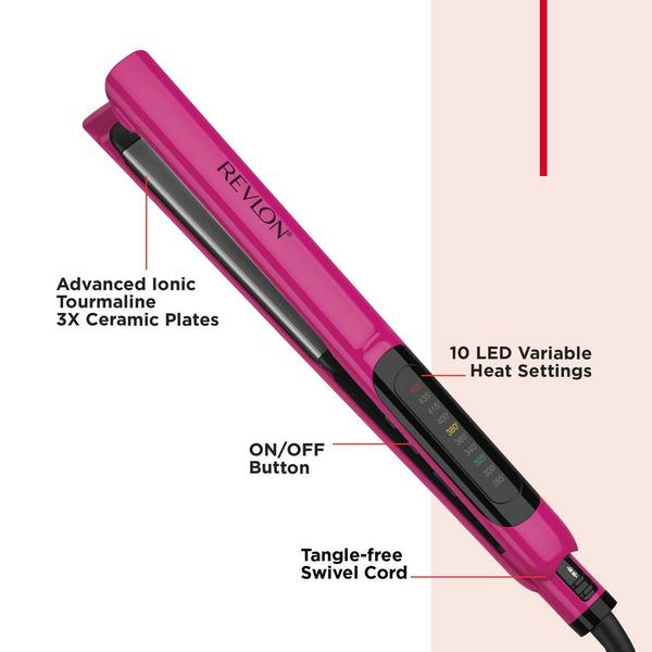 Revlon 1" Extra Long Ceramic Flat Iron #2