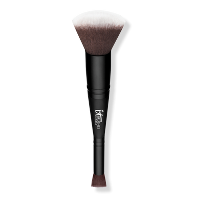 IT Brushes For ULTA Airbrush Dual-Ended Flawless Complexion Concealer & Foundation Brush #132