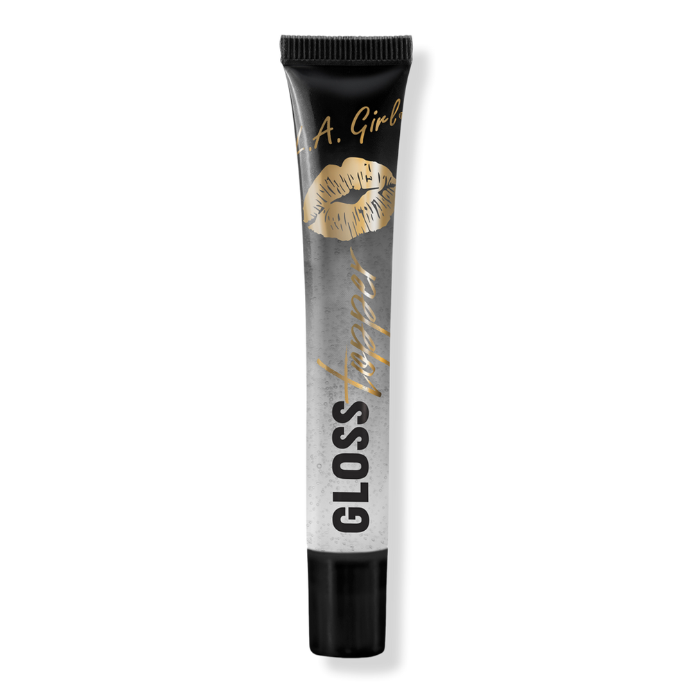 L.a. Girl Hydrating Glass-shine Lip Gloss Topper - Clear In Transparent