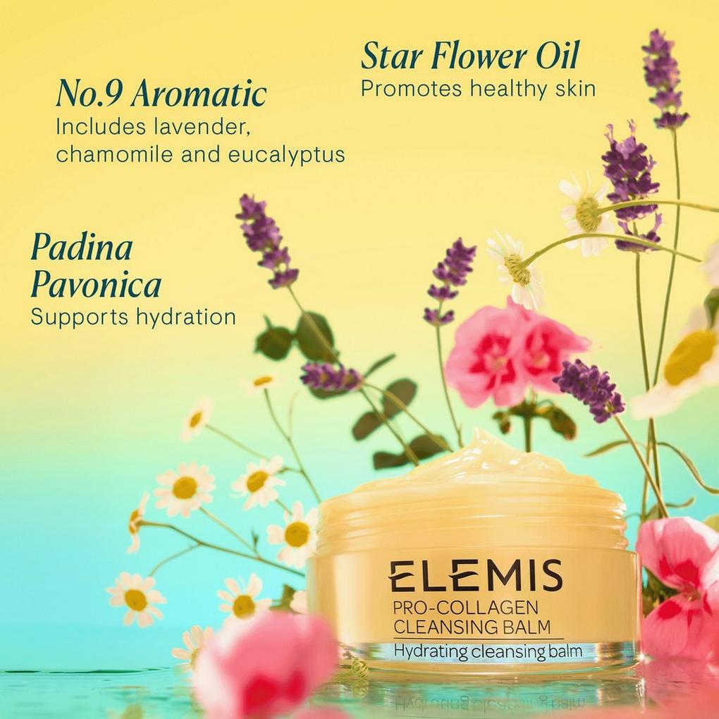  ELEMIS Pro-Collagen Cleansing Balm  Ultra Nourishing Treatment  Balm + Facial Mask Deeply Cleanses, Soothes, Calms & Removes Makeup and  Impurities, 3.5 Fl Oz (Pack of 1) : Beauty & Personal Care