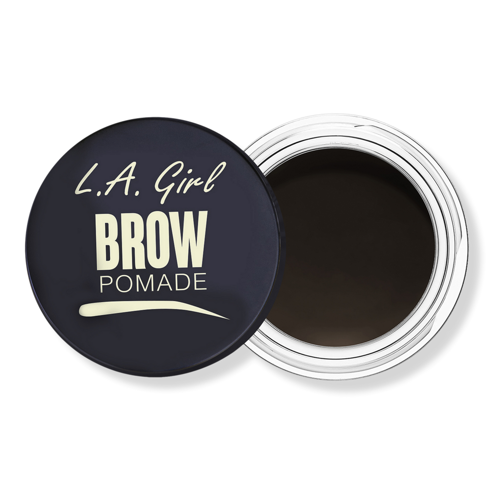L.a. Girl Smudge-proof Creamy Brow Pomade - Soft Black In Black