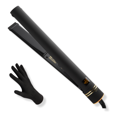 Hot Tools Pro Artist Black Gold 1" Micro Shine Flat Iron