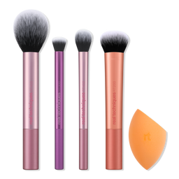 Real Techniques Everyday Essentials Makeup Brush & Sponge Set