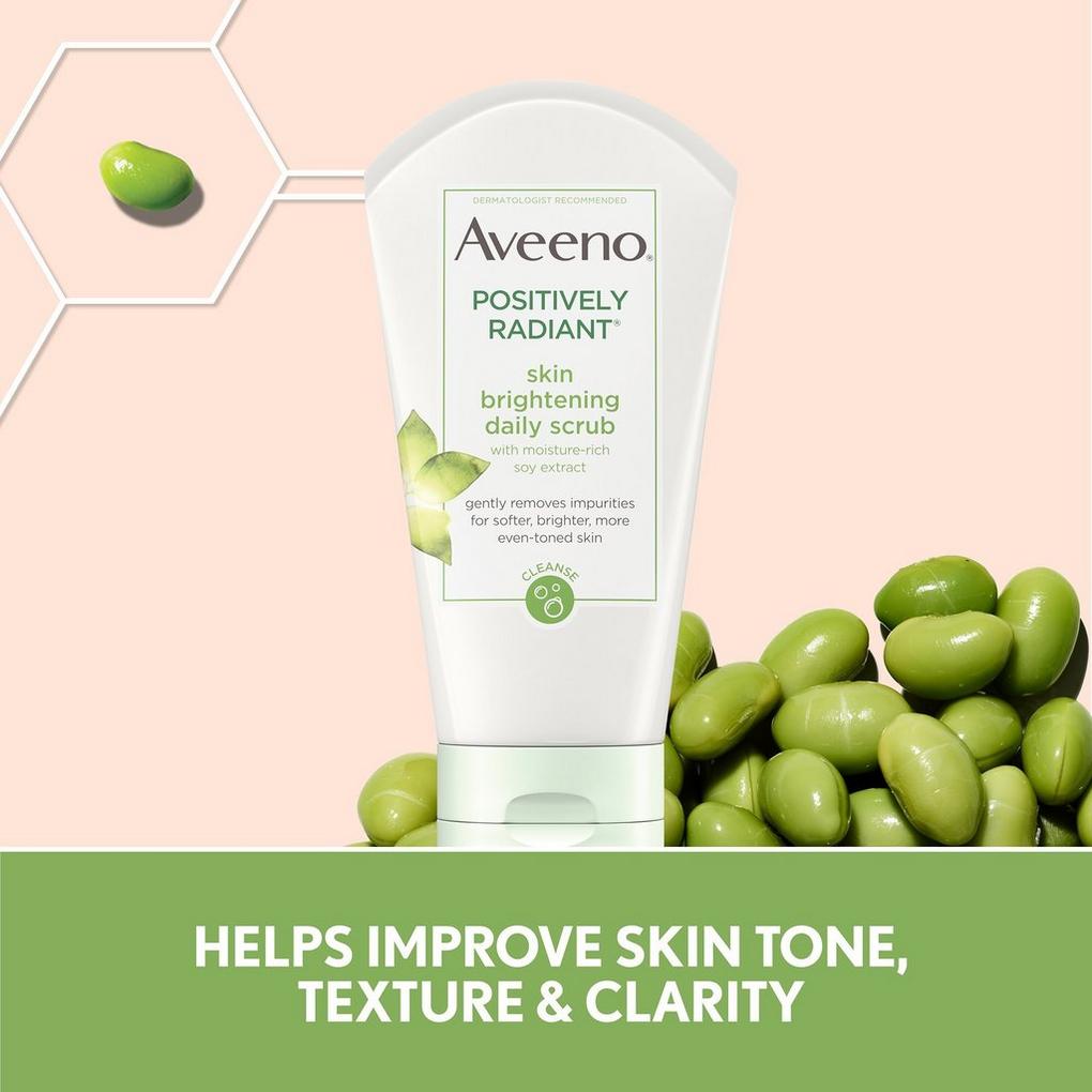 Positively Radiant Skin Brightening Daily Scrub - Aveeno