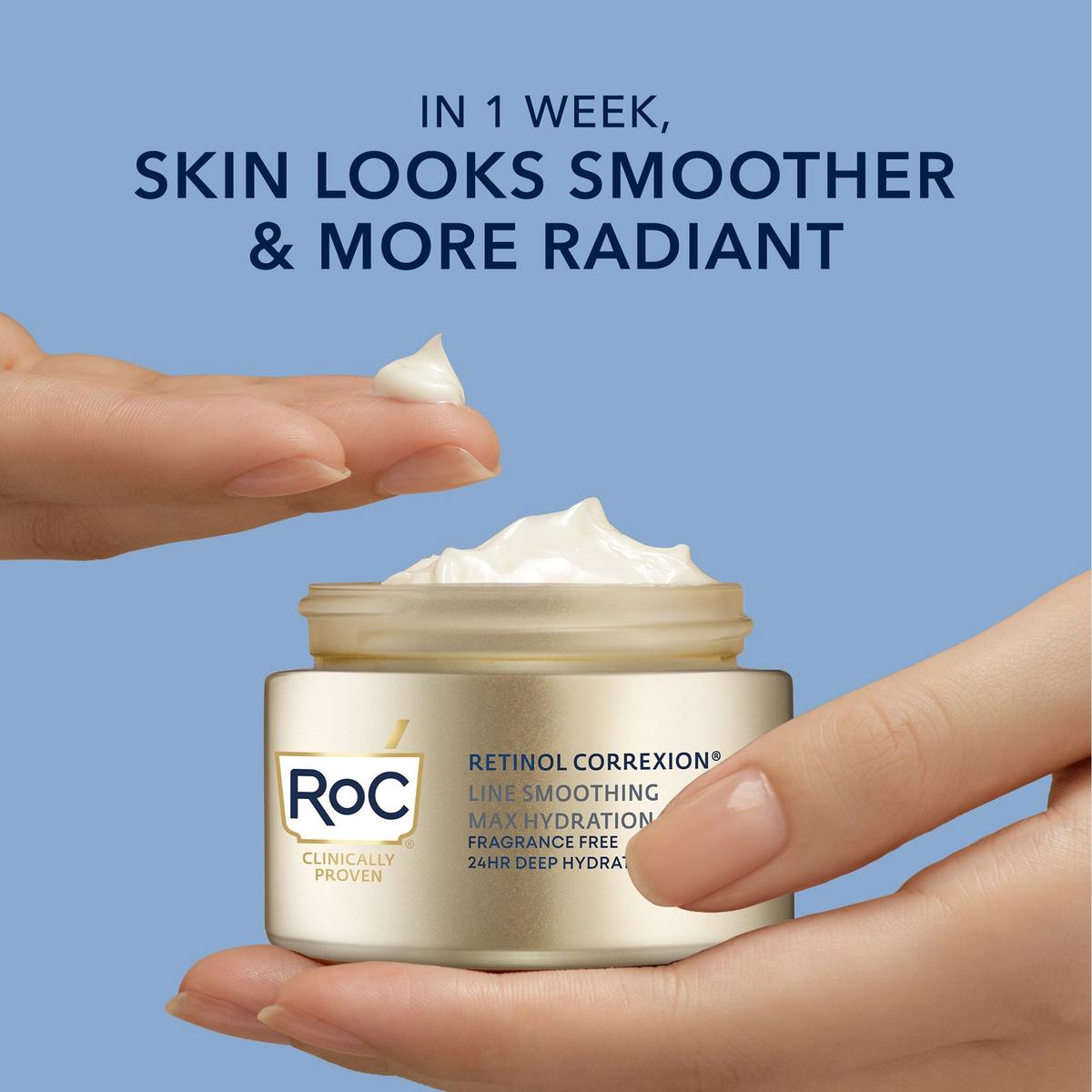 RoC Retinol Correxion MAX Daily Hydration Creme Advanced top AntiWrinkle 1.7oz 3.4oz