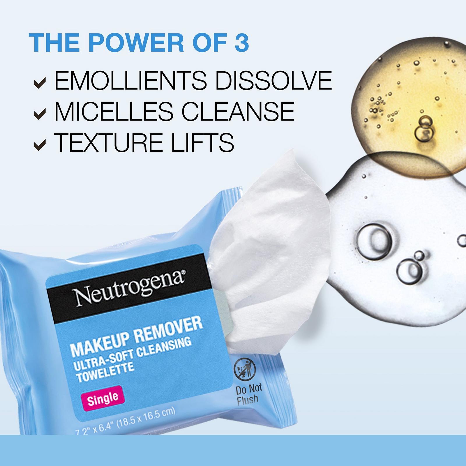 Makeup Remover Cleansing Towelette Singles