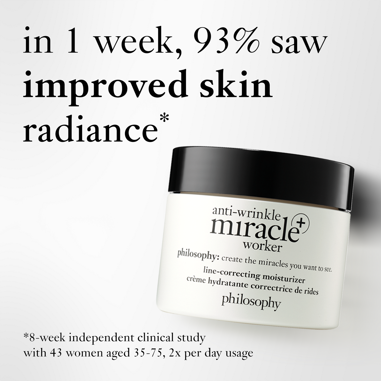 Anti-Wrinkle Miracle Worker+ Line Correcting Moisturizer