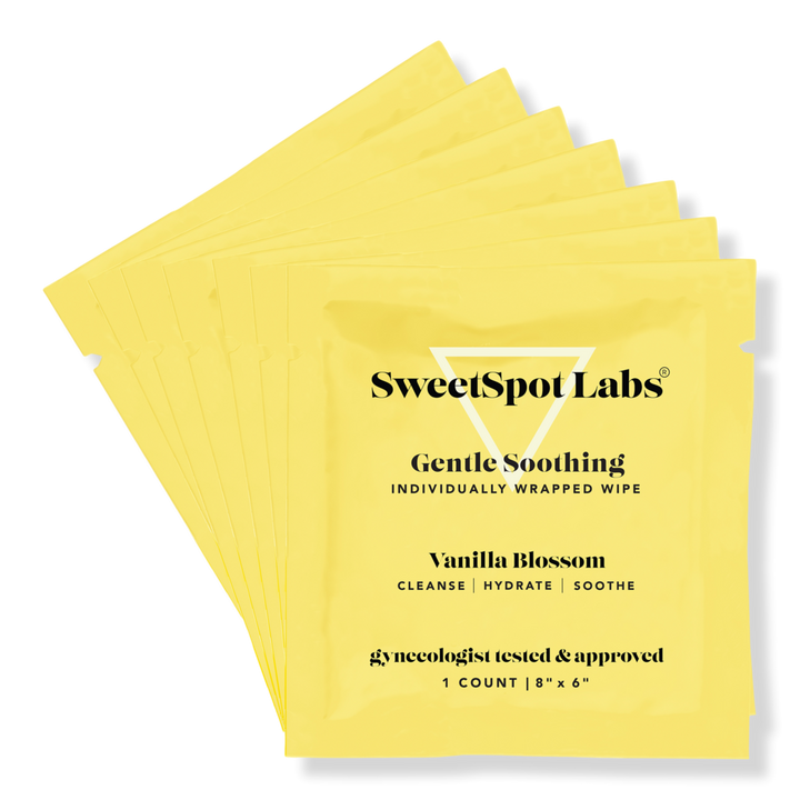 SweetSpot Labs Vanilla Blossom Gentle Soothing Individually Wrapped Wipes #1