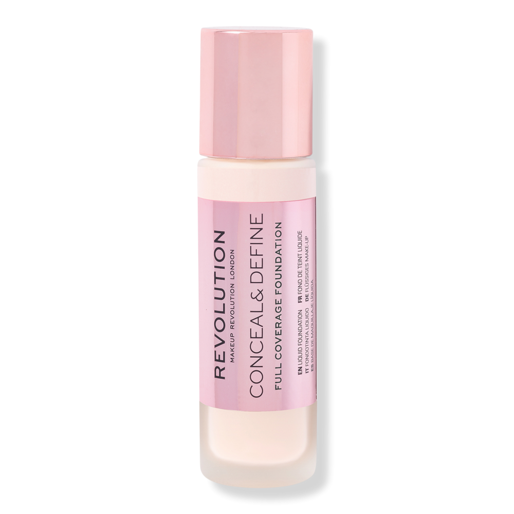 Revolution Beauty Conceal & Define Full Coverage Foundation - F2