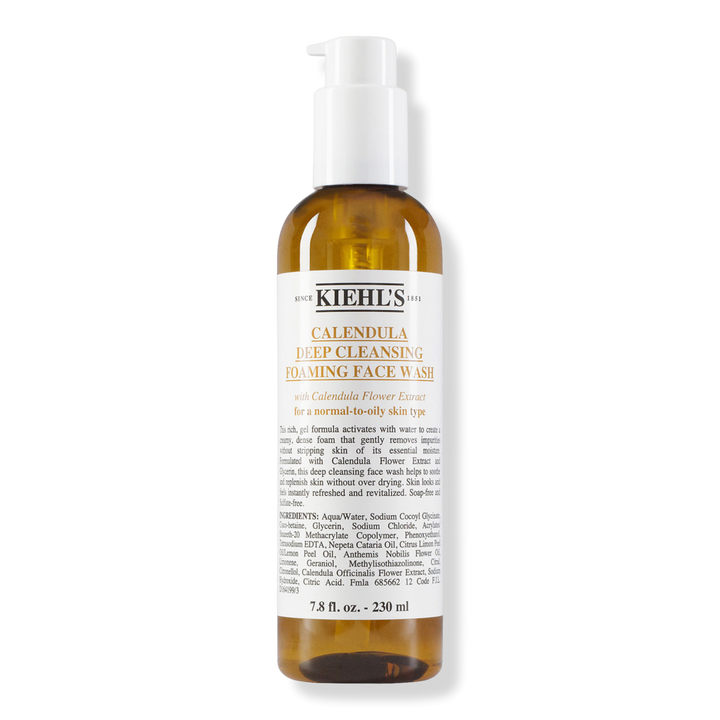 Calendula Deep Cleansing Foaming Face Wash - Kiehl's Since 1851 | Ulta ...