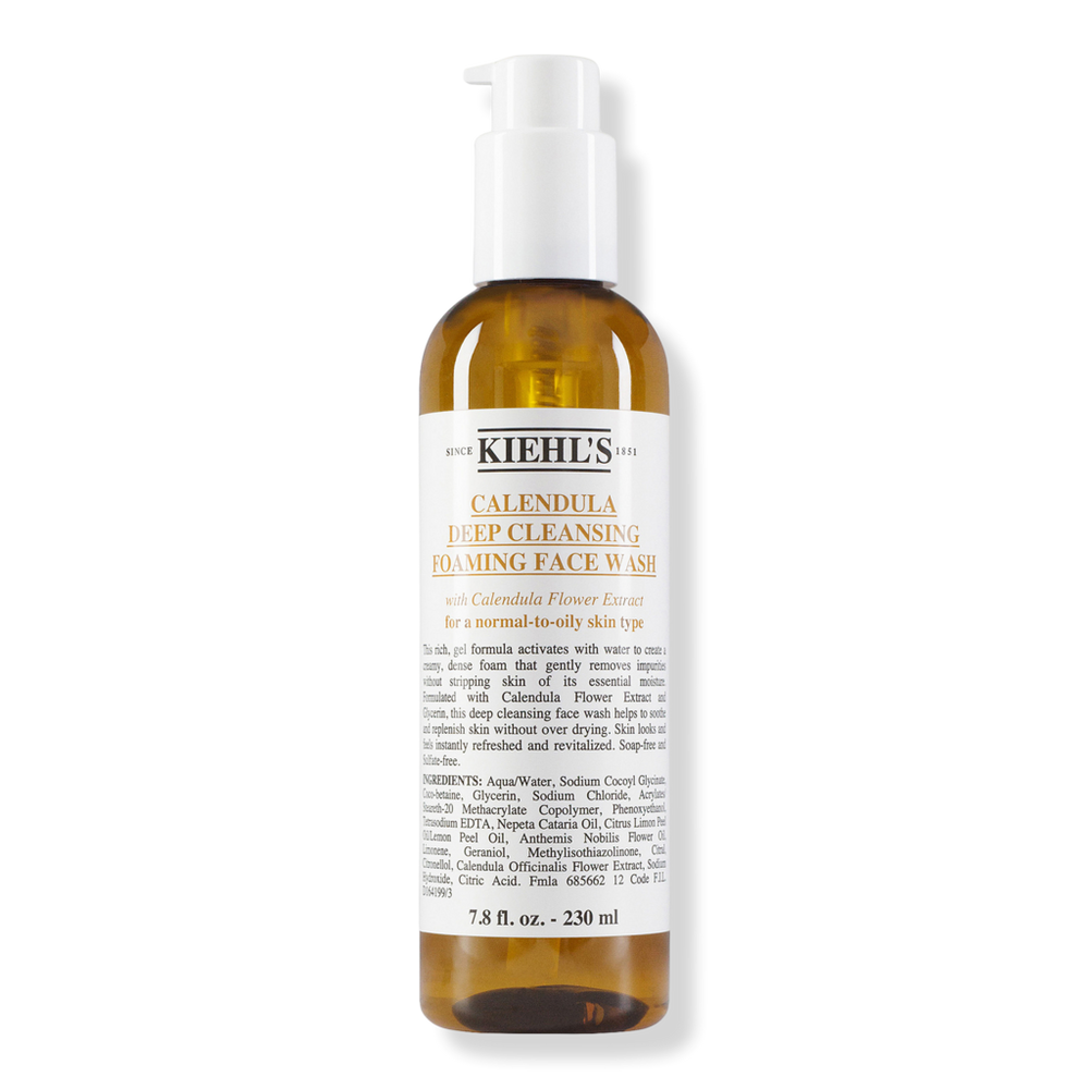 Kiehl's Since 1851 Calendula Deep Cleansing Foaming Face Wash - 7.8 oz