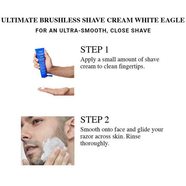 Kiehl's Since 1851 Ultimate Brushless Shave Cream - White Eagle #7