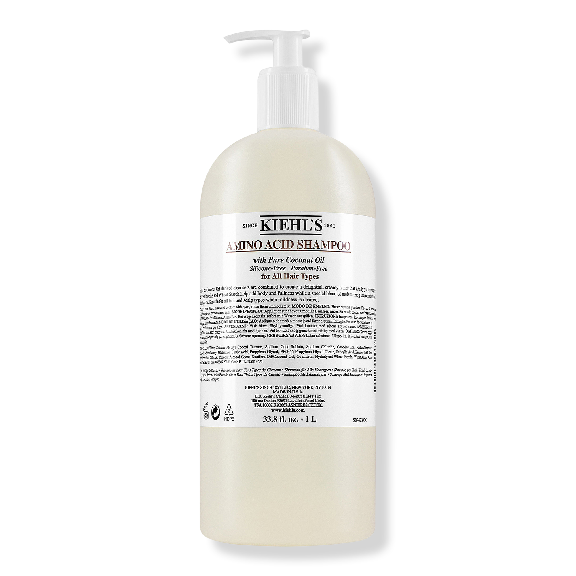Kiehl's Since 1851 Amino Acid Shampoo with Pure Coconut Oil #1