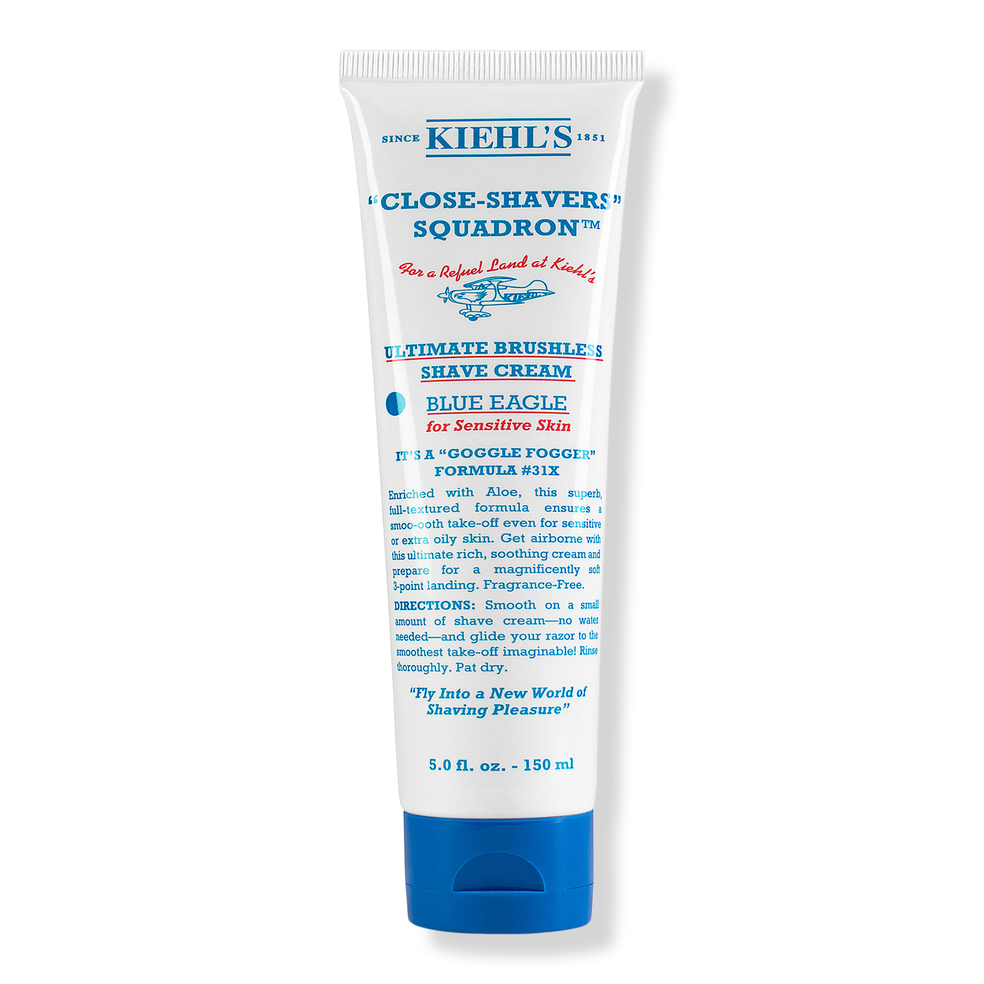 Kiehl's Since 1851 Ultimate Brushless Shave Cream - Blue Eagle #1