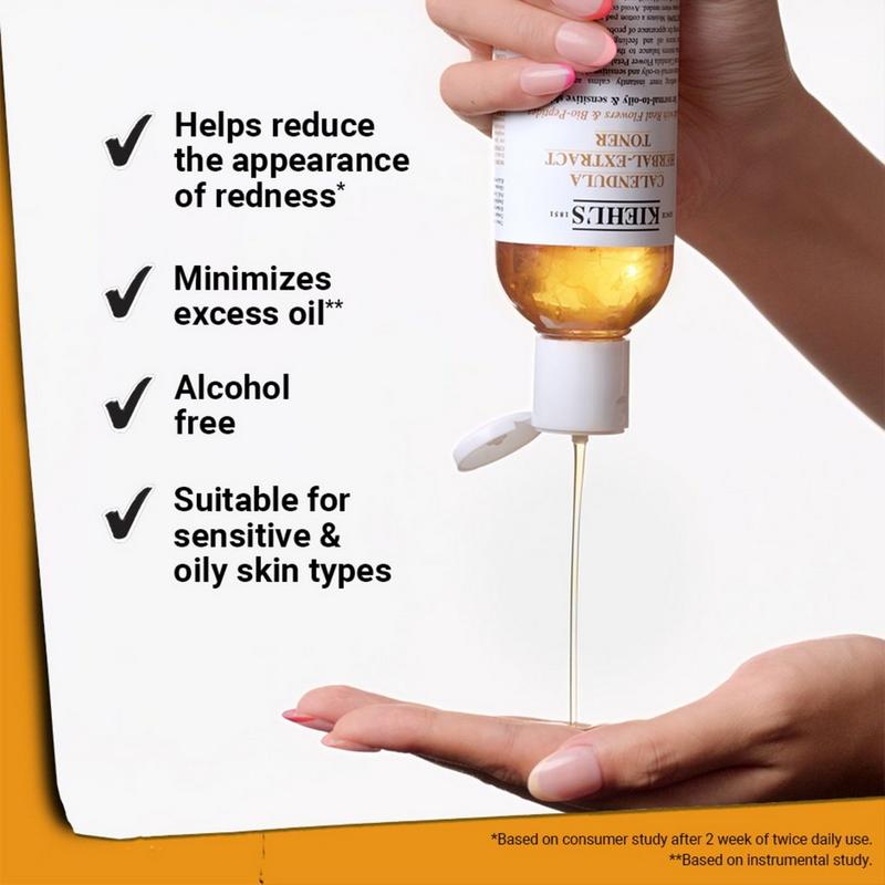 Kiehl's Since 1851 - 8.4 oz Calendula Herbal Extract Alcohol Free