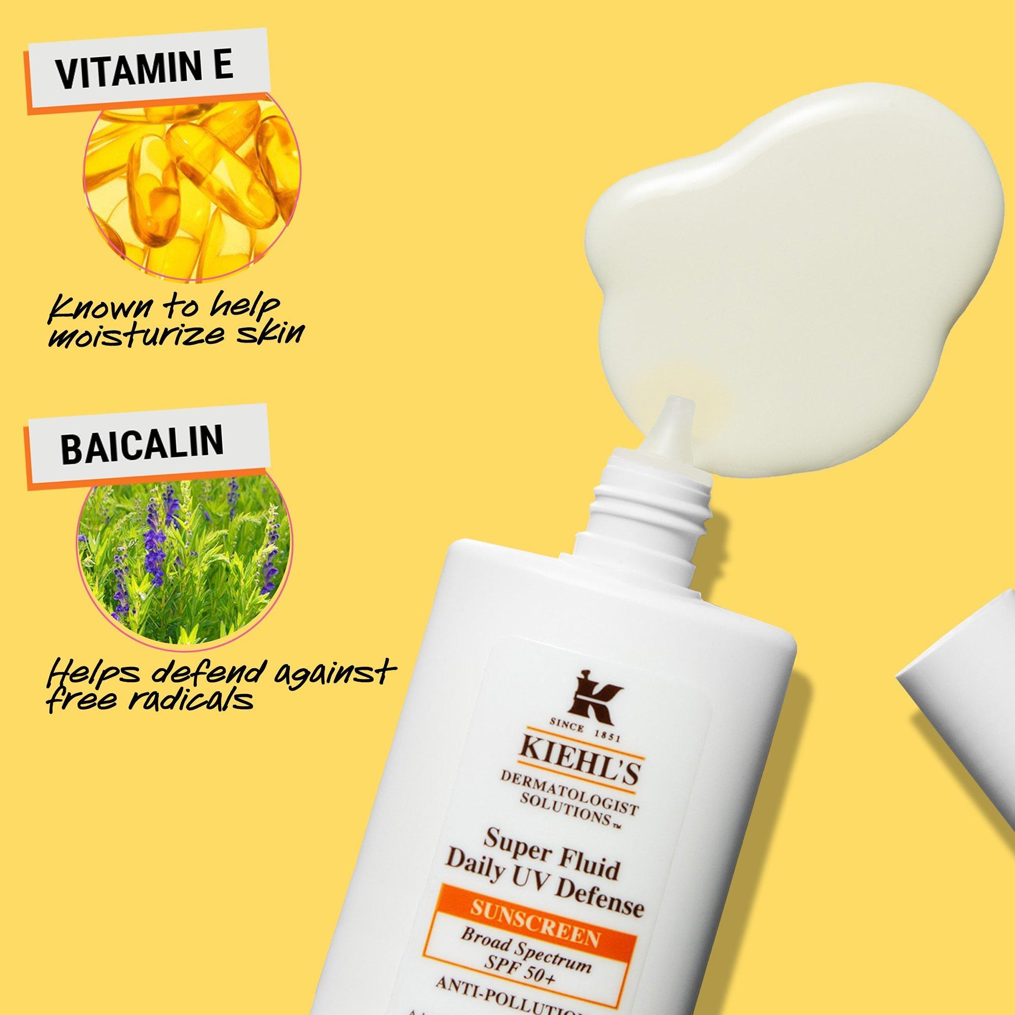 Kiehl's Since 1851 Ежедневный солнцезащитный флюид Kiehl's Super Fluid UV Defense SPF 50+ — фото 2