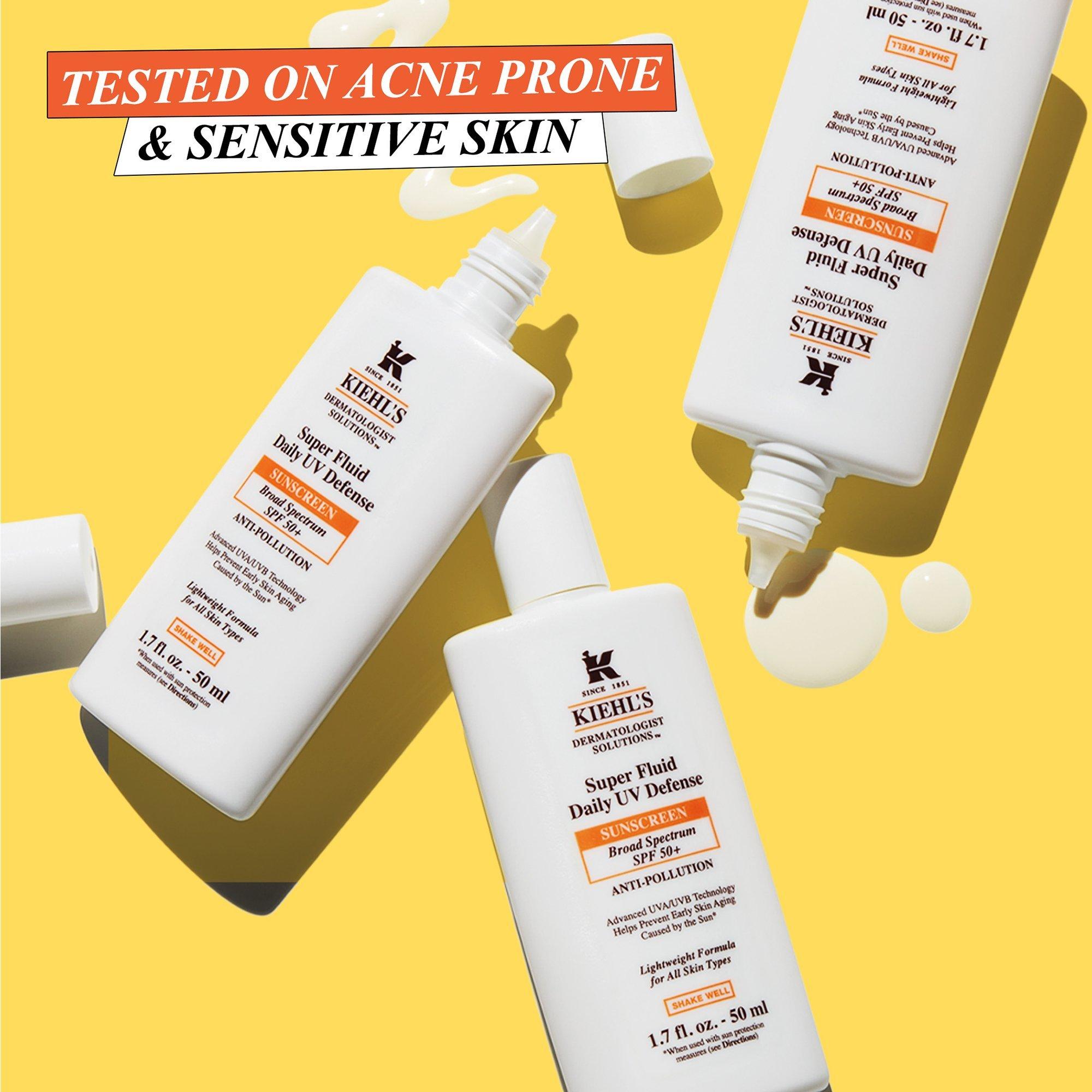 Kiehl's Since 1851 Ежедневный солнцезащитный флюид Kiehl's Super Fluid UV Defense SPF 50+ — фото 5