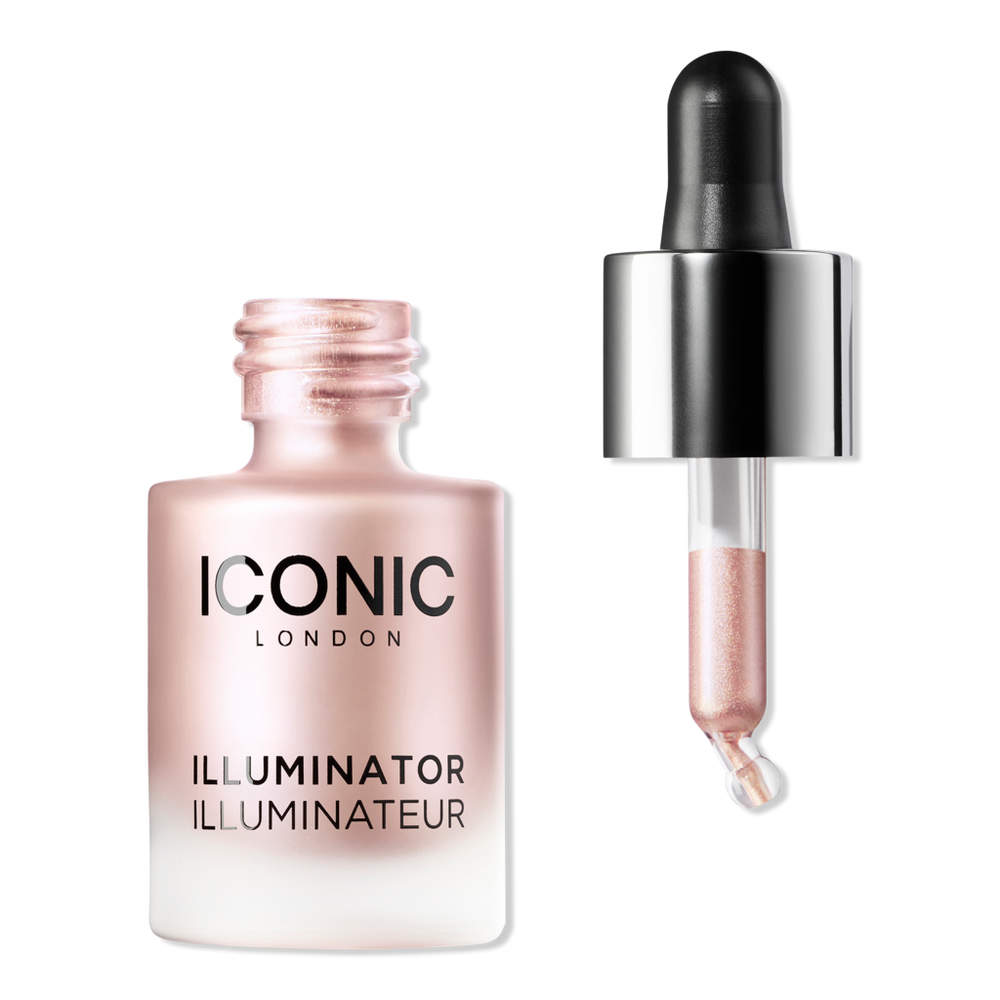 Iconic London Illuminator Liquid Shimmer Highlighter Drops - Shine In Gold