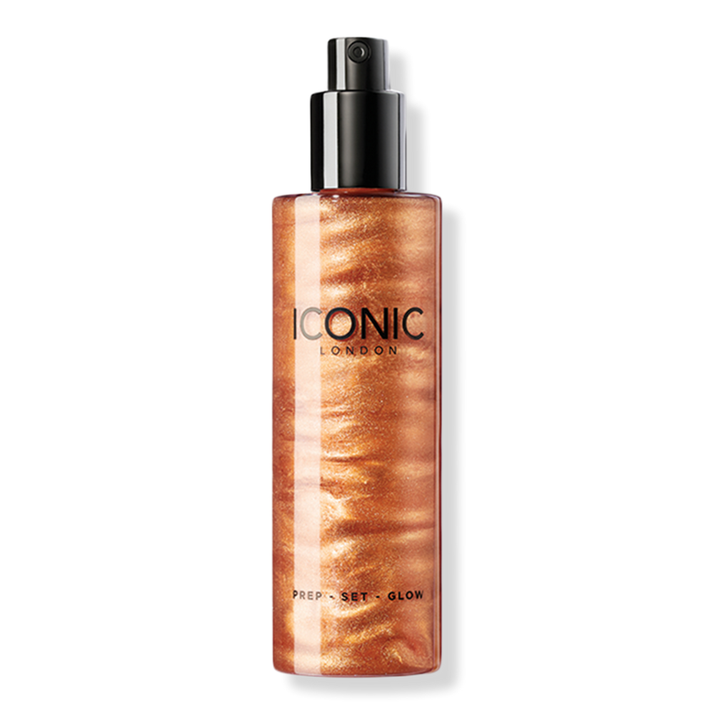 Iconic London Prep-set-glow Hydrating Setting Spray - Glow In Yellow