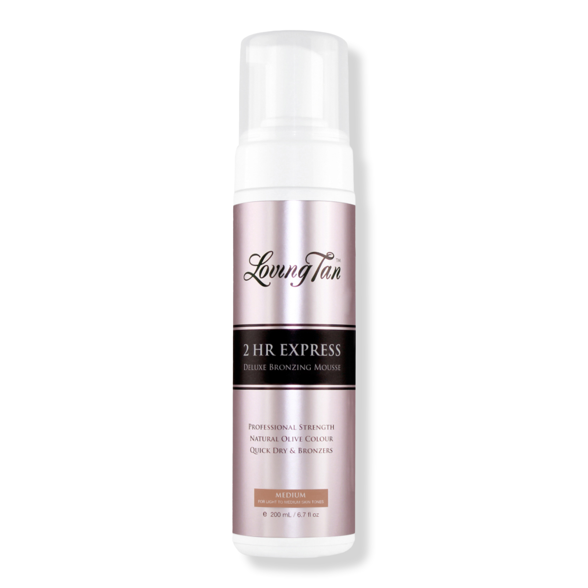 Loving Tan 2 HR Express Self Tanning Mousse Medium #1