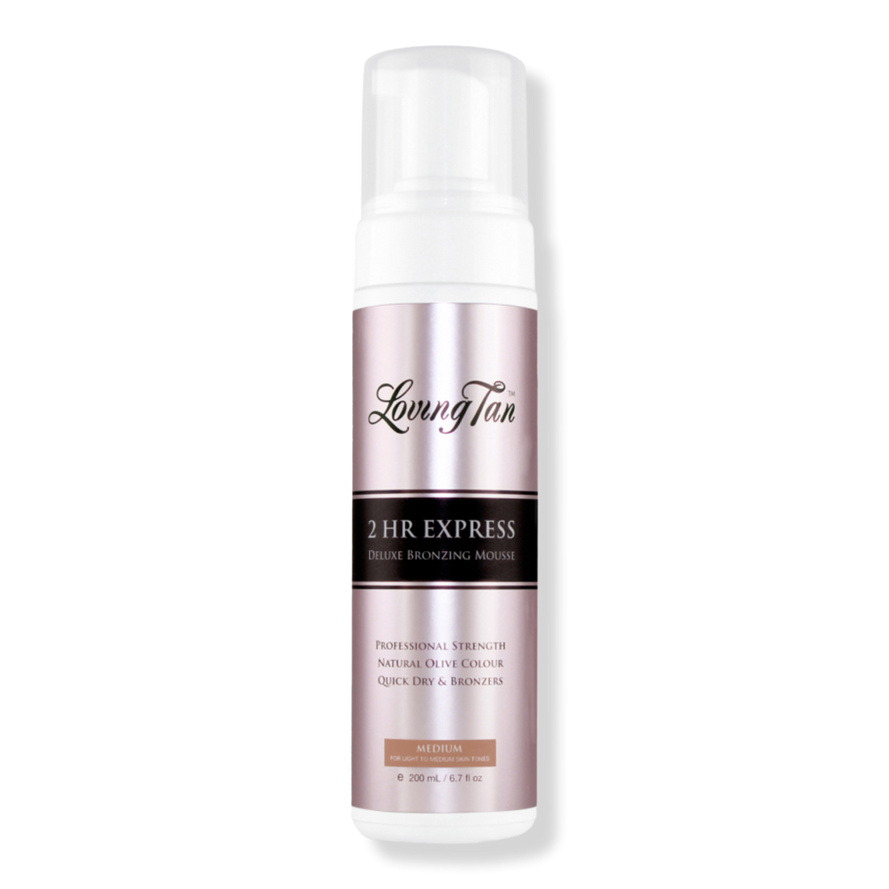Loving Tan 2 Hr Express Self Tanning Mousse Medium - 6.7 oz