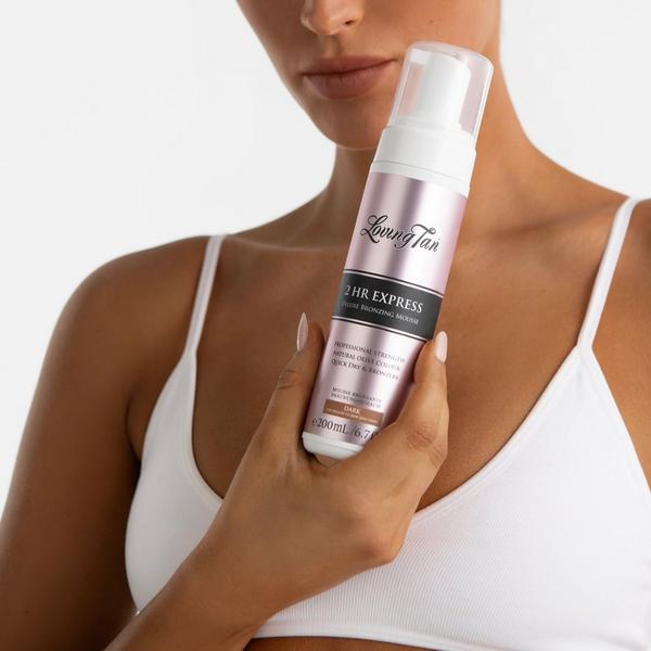 Loving Tan 2 HR Express Self Tanning Mousse Dark #6