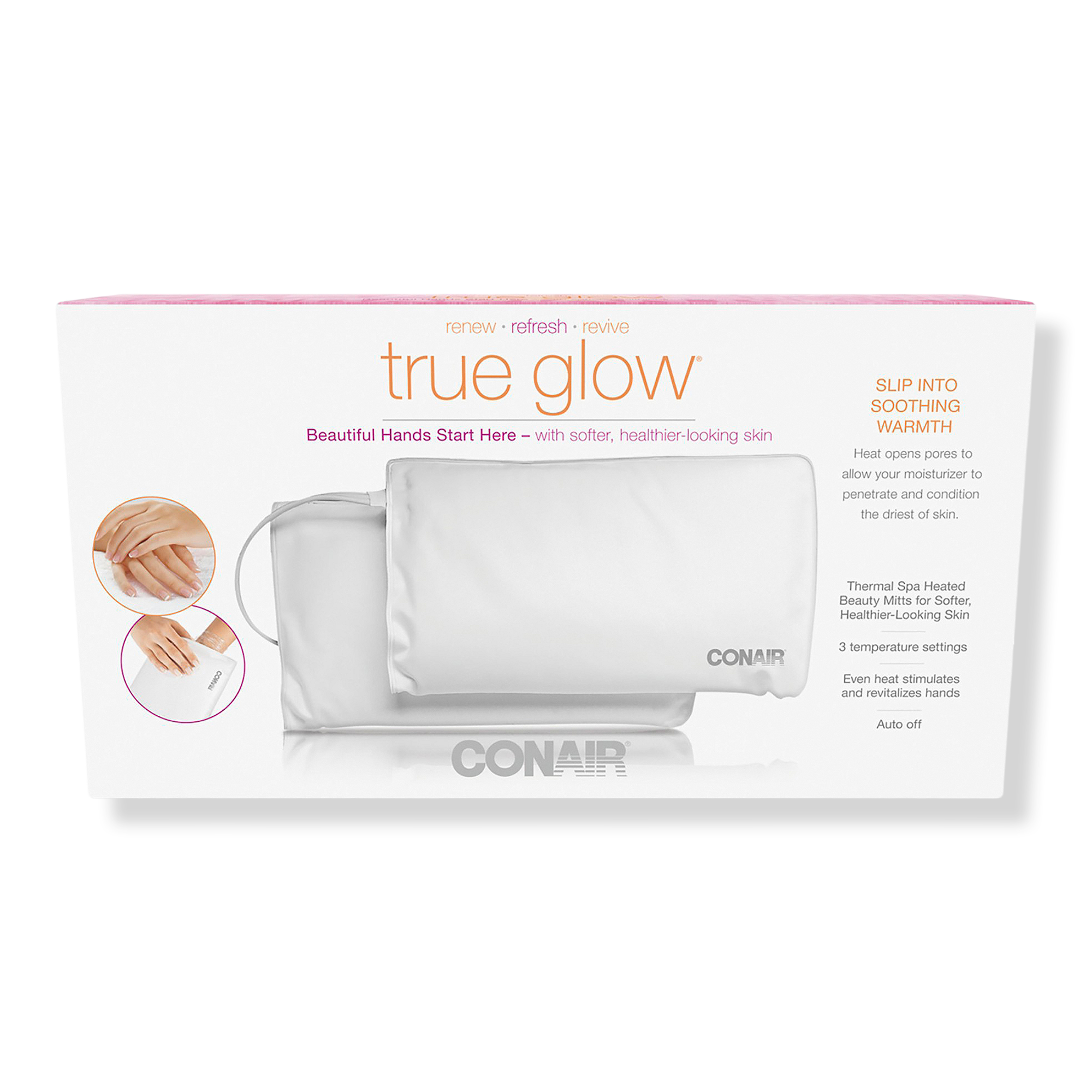 Conair True Glow Thermal Spa Heated Beauty Mitts #1