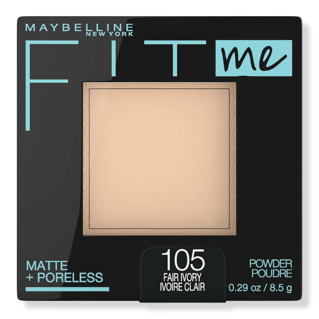 Maybelline New York Fit Me Foundation Tube, 115 + Fit Me Compact Powder,  115 | Matte Foundation | Oil Control Compact Powder.