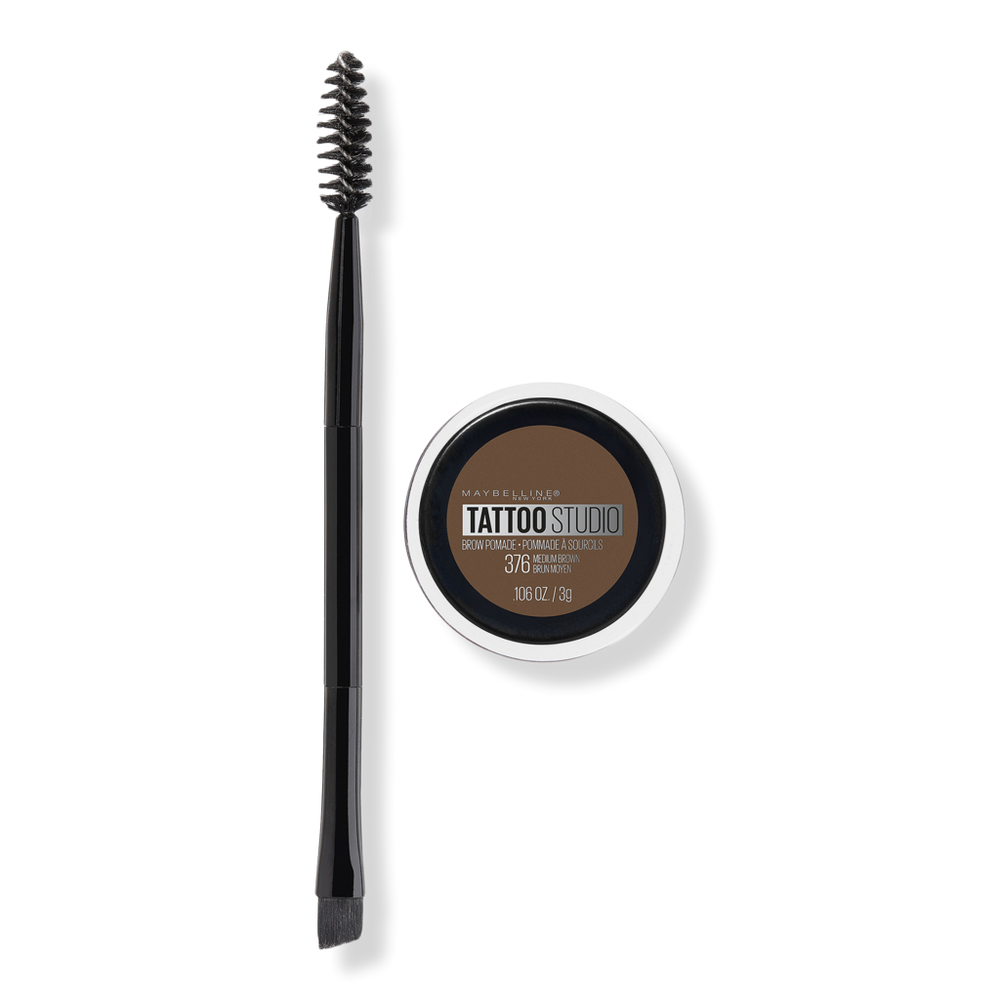 Maybelline Tattoostudio Brow Pomade - Medium Brown In Brown