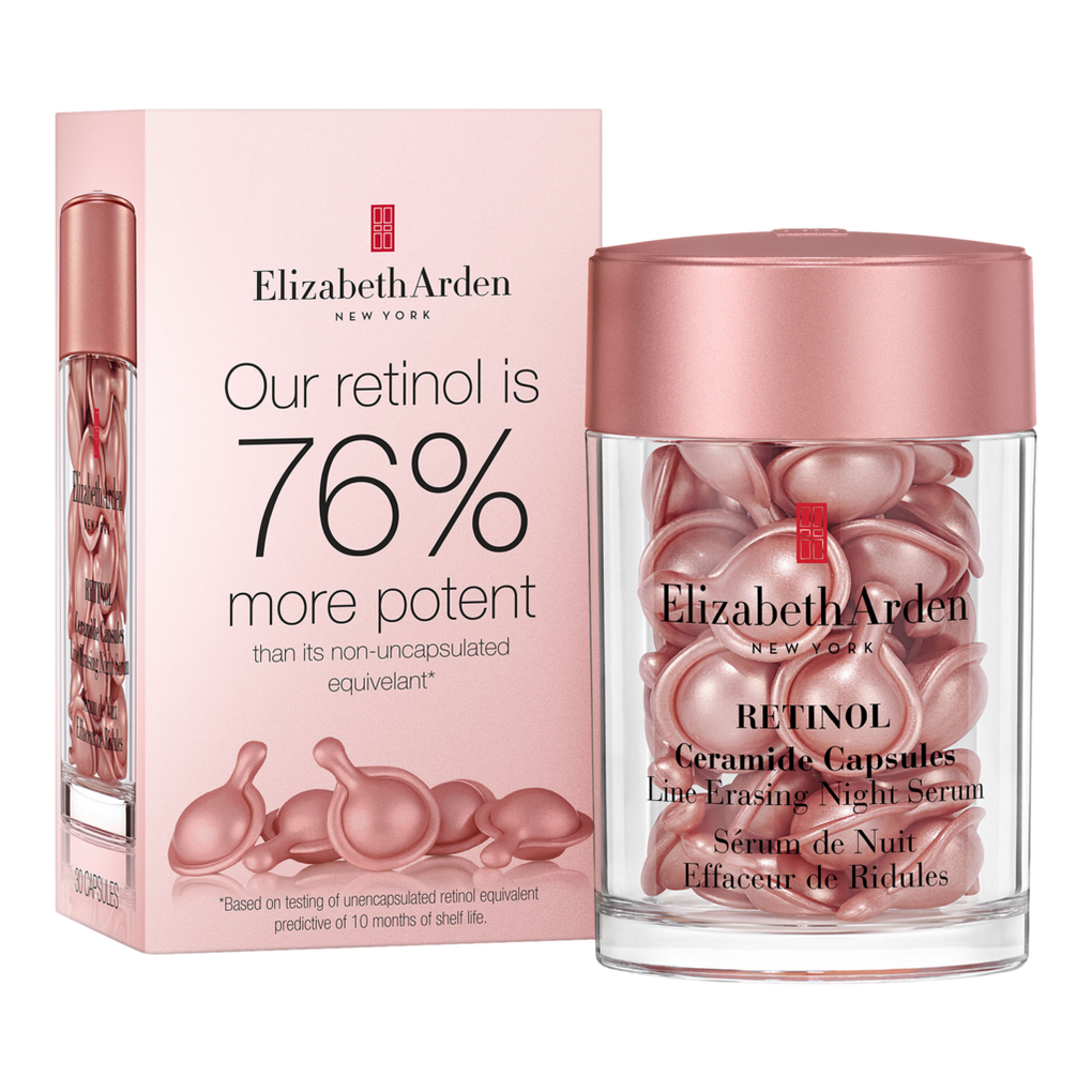 tåbelig lyse beskytte Retinol Ceramide Capsules Line Erasing Night Serum - Elizabeth Arden | Ulta  Beauty