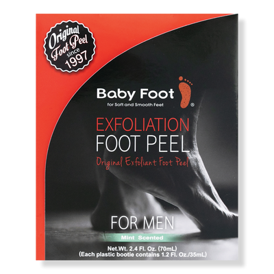 Baby Foot Original Exfoliant Foot Peel for Men