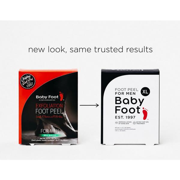 Baby Foot Original Exfoliant Foot Peel for Men #4