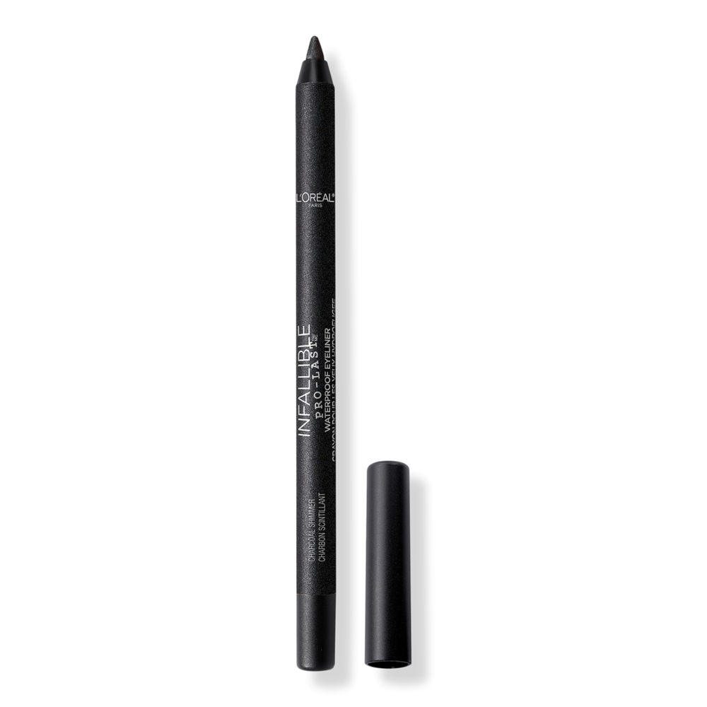 L'oreal Infallible Pro-last Waterproof Pencil Eyeliner - Black Shimmer In Black