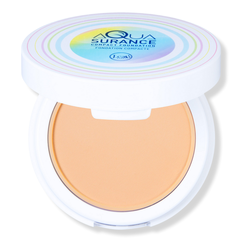 J.cat Beauty Aquasurance Compact Foundation - Ivory In White