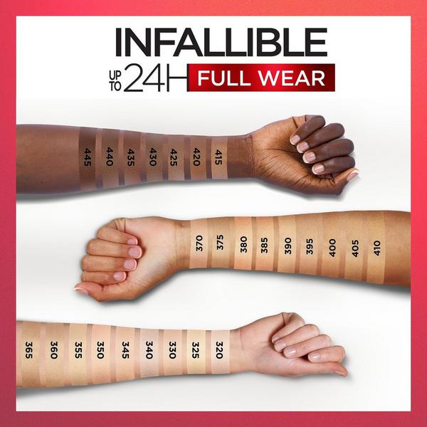 Correctores Full Wear Infallible a prueba de agua 4