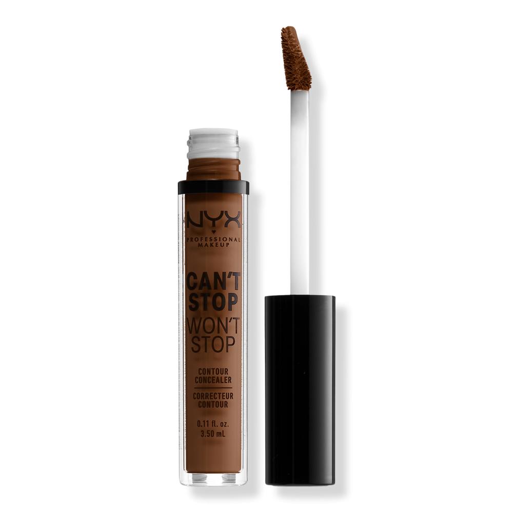 Nyx Professional Makeup Can't Stop Won't Stop 24hr Full Coverage Matte Concealer - Mocha In Brown