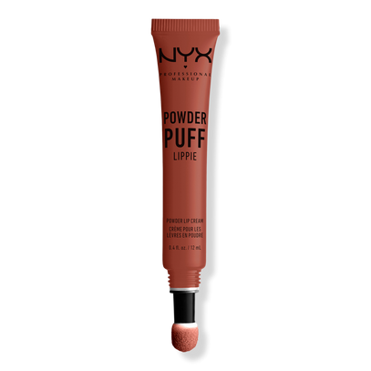 A nyx Powder Puff Matte Full Coverage Lip Cream
