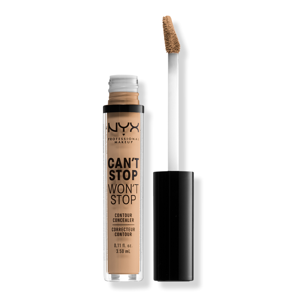 Nyx Professional Makeup Can't Stop Won't Stop 24hr Full Coverage Matte Concealer - Medium Olive In Green