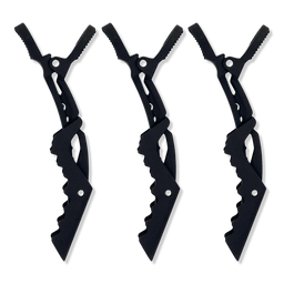 Kitsch Black No Slip Crocodile Clips