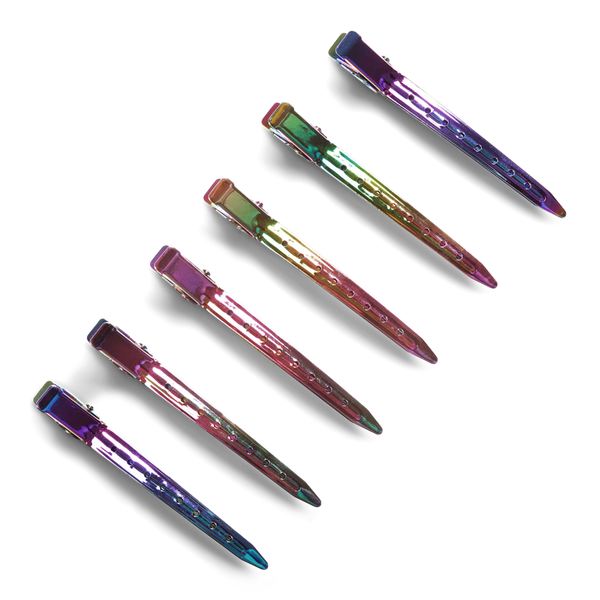 Kitsch Rainbow Coated Metal Styling Clips #4