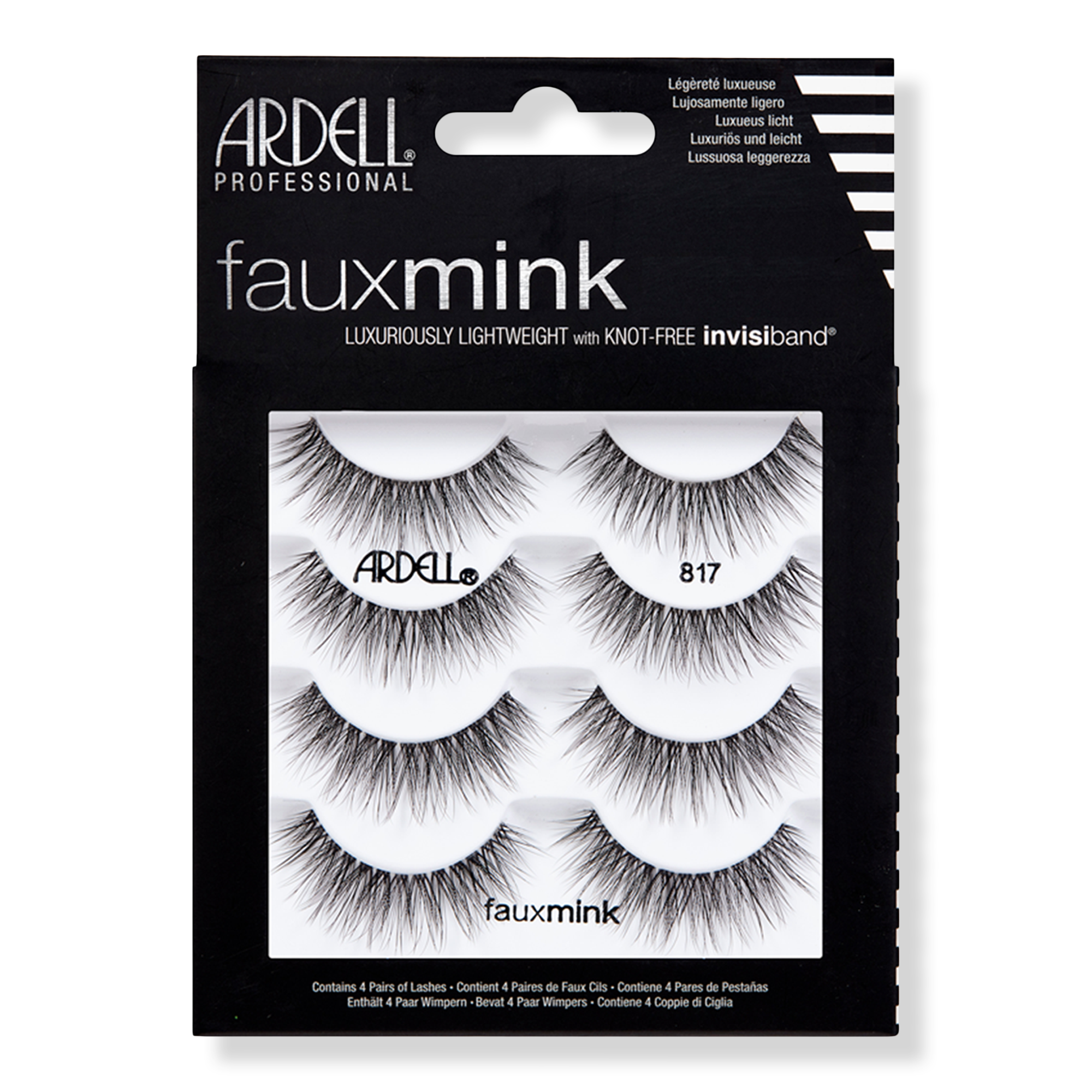 Ardell Faux Mink #817 False Eyelash Multipack #1