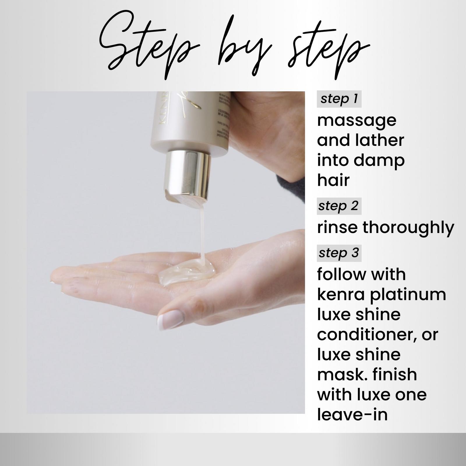 Platinum Luxe Shine Shampoo