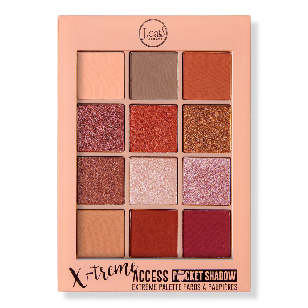 J.cat Beauty X-treme Access Pocket Shadow Palette - Red Carpet Premiere