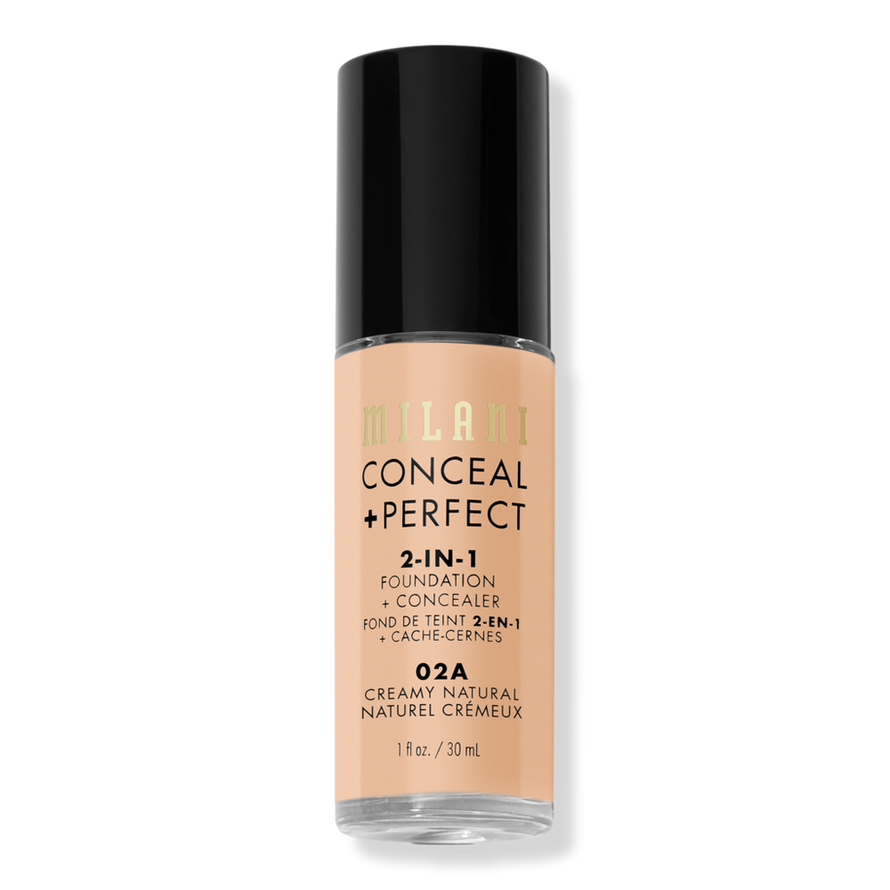 Milani Conceal + Perfect 2-in-1 Foundation + Concealer - Creamy Natural